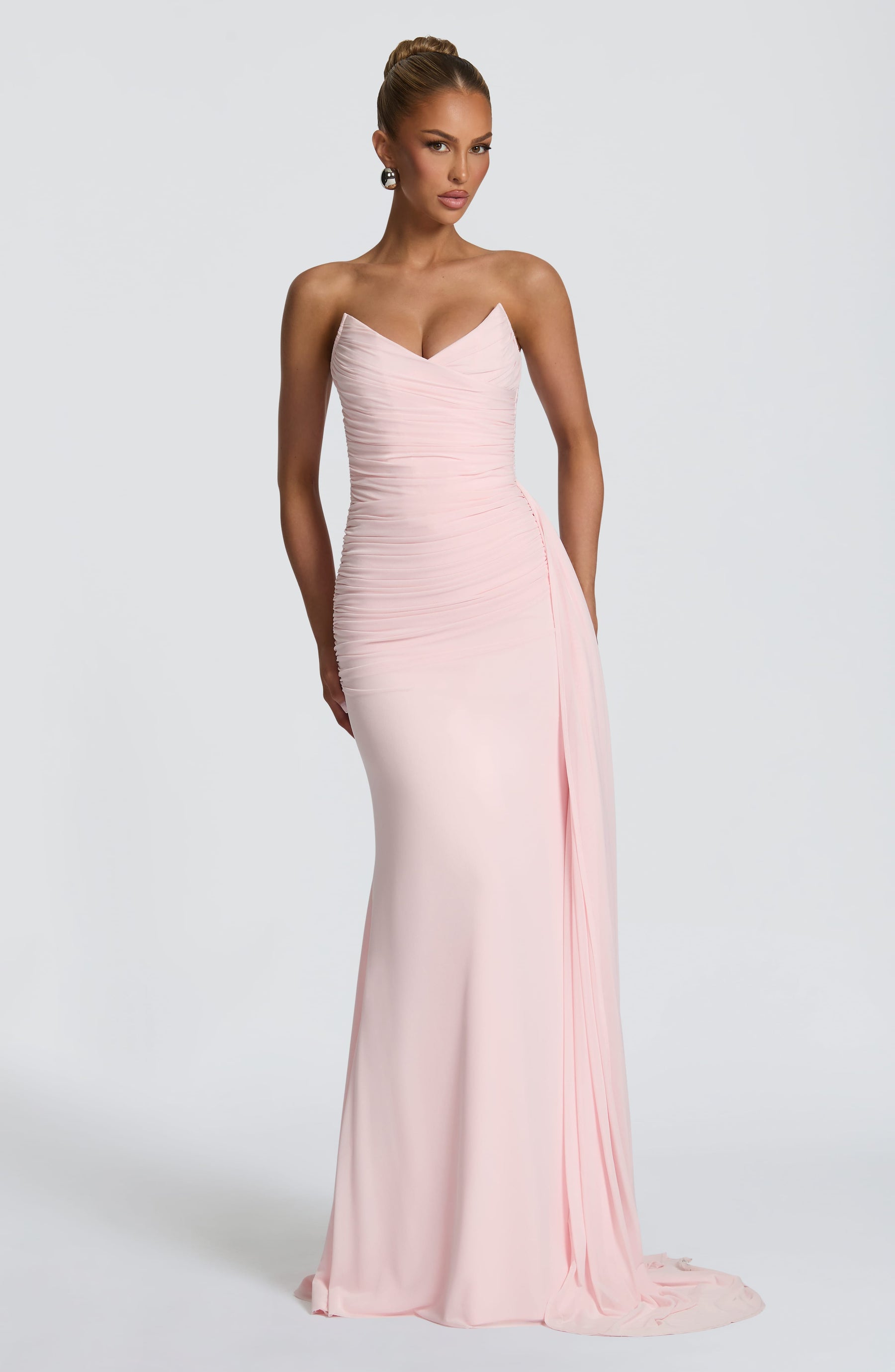 Ashika Maxi Dress - Blush L.F