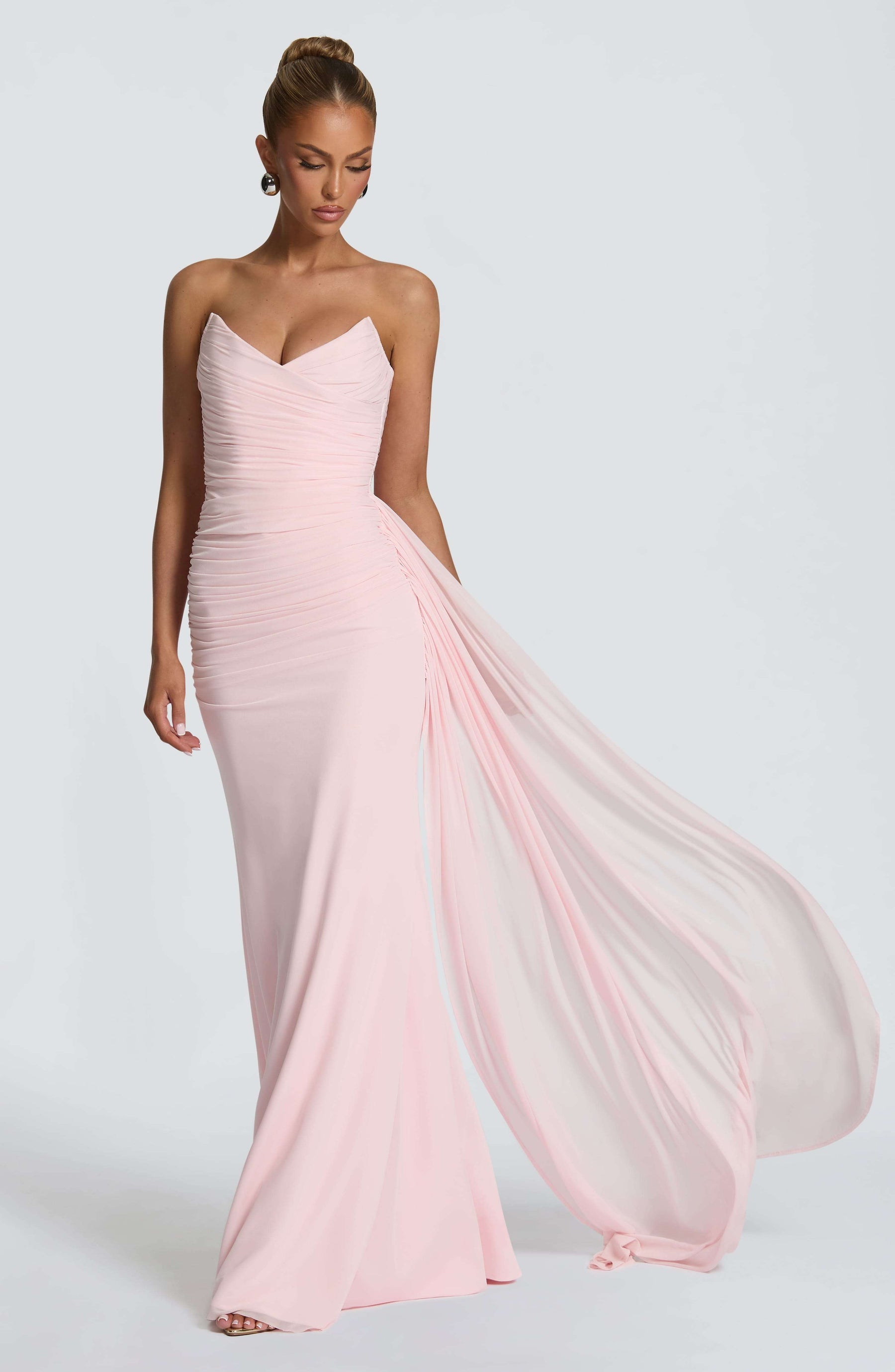 Ashika Maxi Dress - Blush L.F