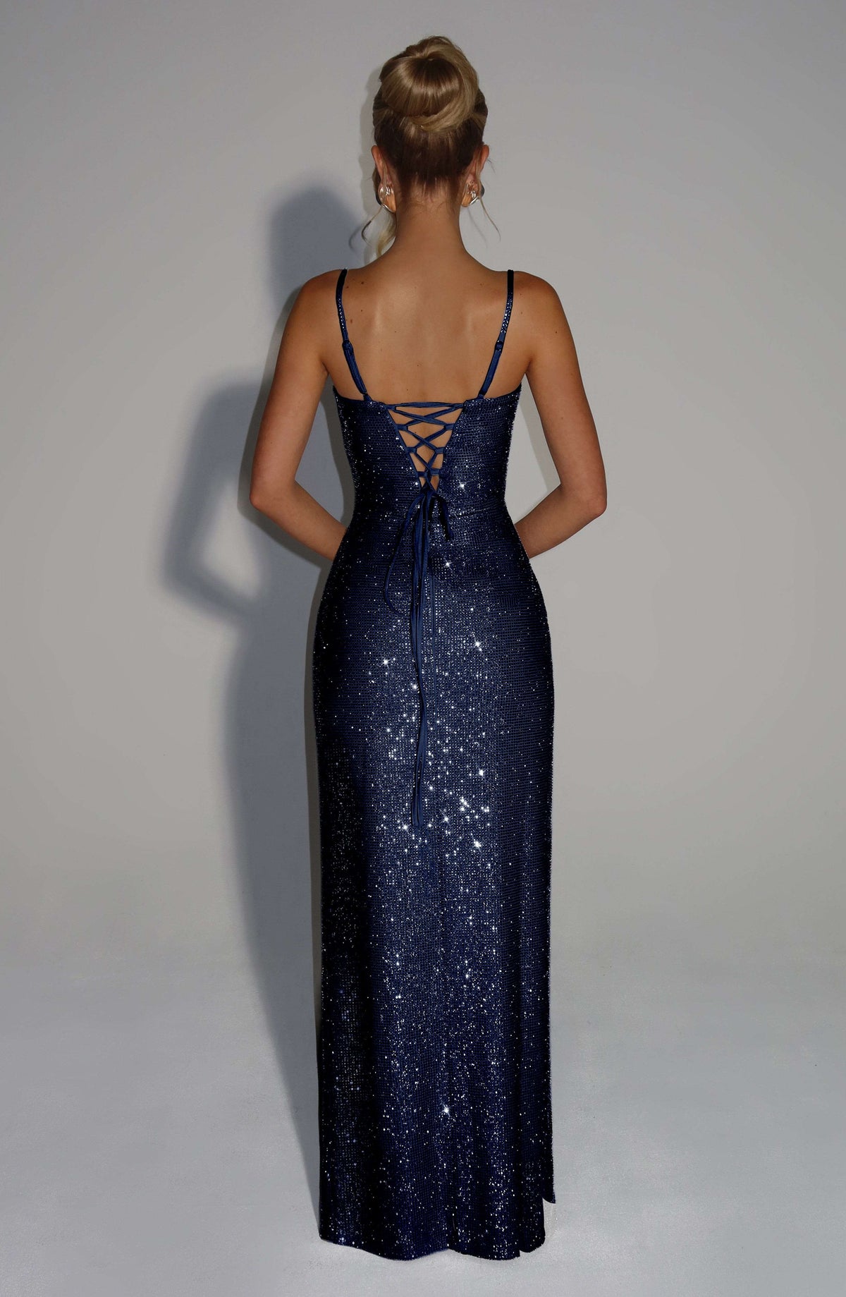 Ashton Maxi Dress - Navy R.F