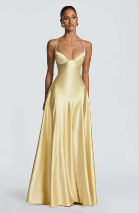 Asterin Maxi Dress - Lemon M.T