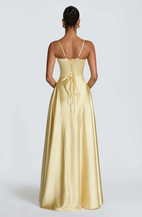 Asterin Maxi Dress - Lemon M.T