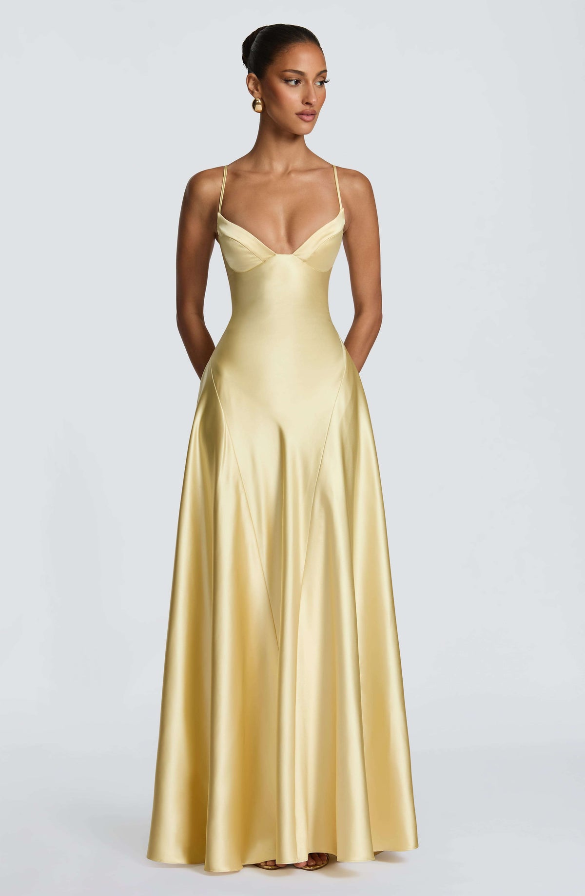 Asterin Maxi Dress - Lemon M.T