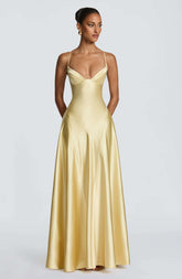 Asterin Maxi Dress - Lemon M.T