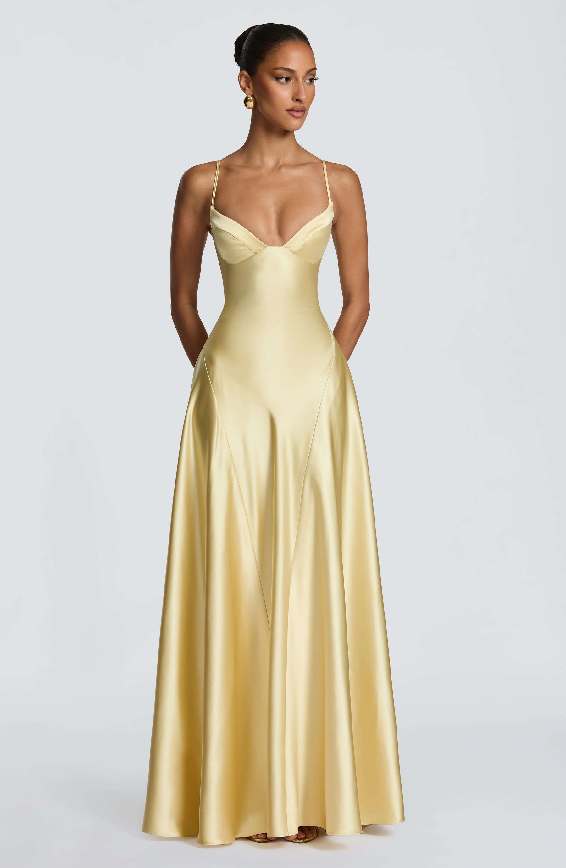 Asterin Maxi Dress - Lemon M.T
