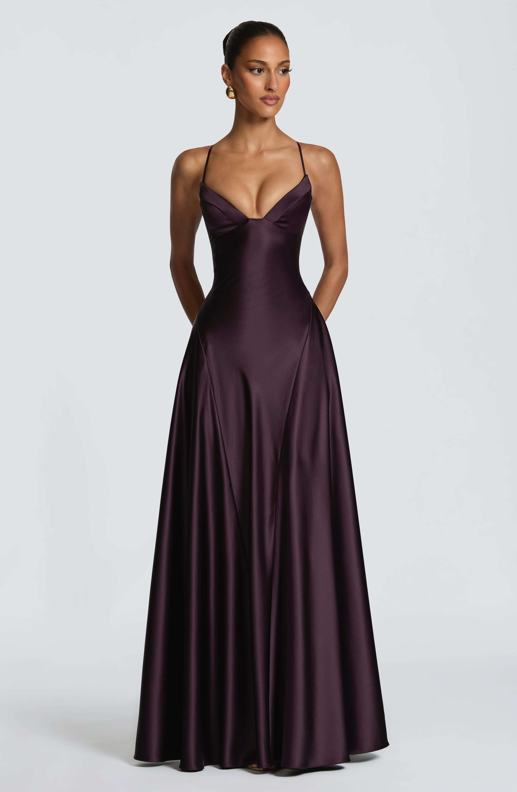 Asterin Maxi Dress - Plum M.T