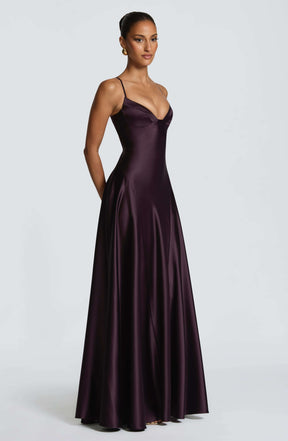 Asterin Maxi Dress - Plum M.T