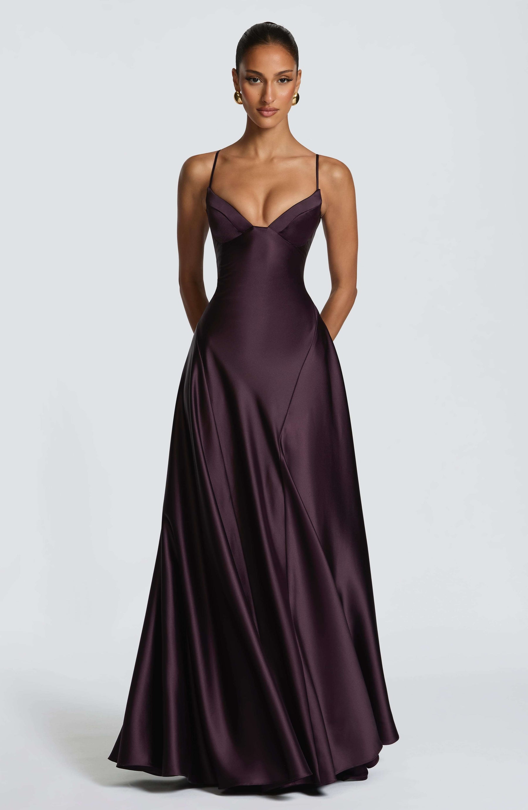 Asterin Maxi Dress - Plum M.T