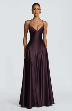Asterin Maxi Dress - Plum M.T