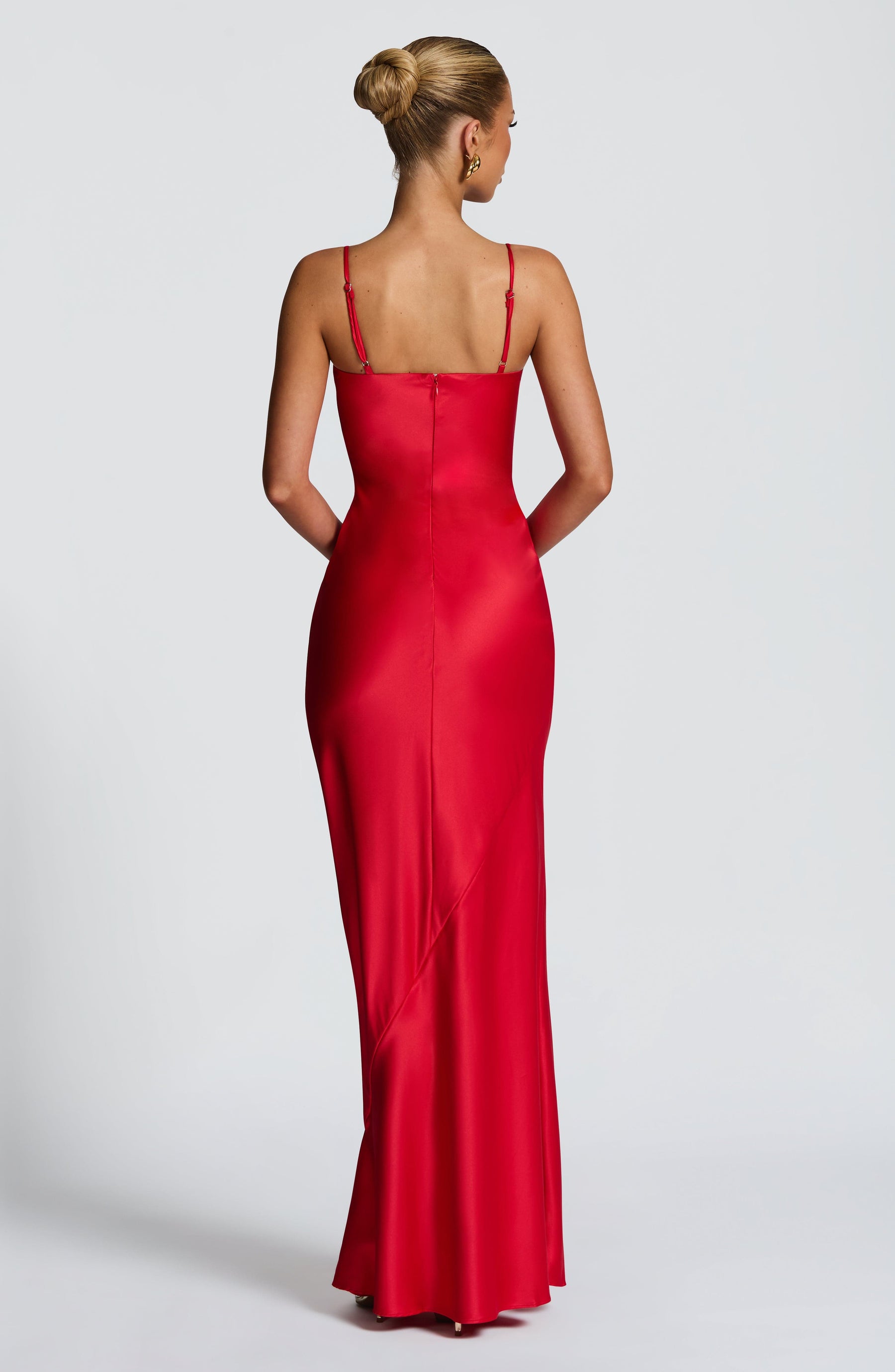 Athena Maxi Dress - Red M.T