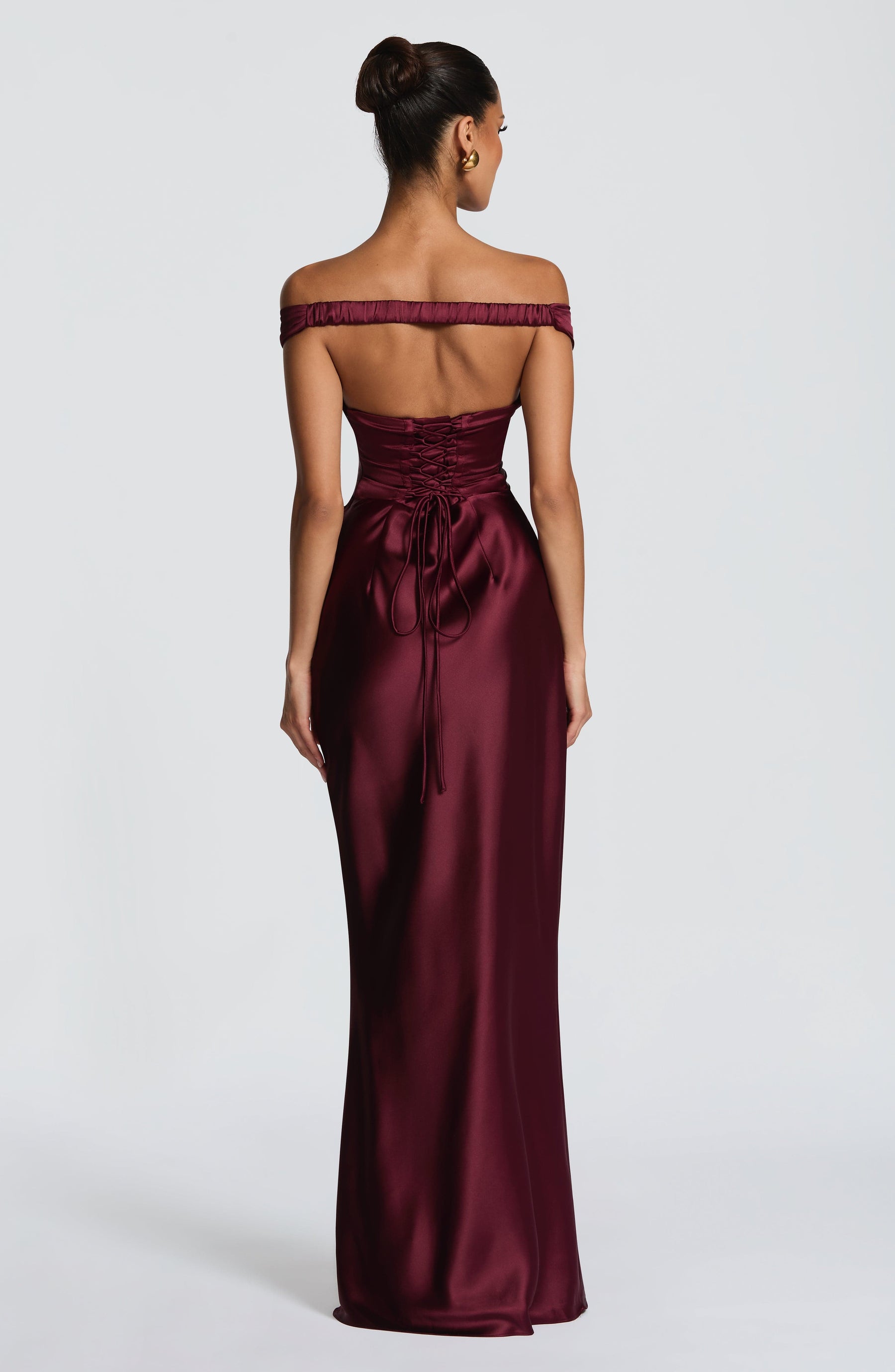 Aurelia Maxi Dress - Cherry Lacquer M.T