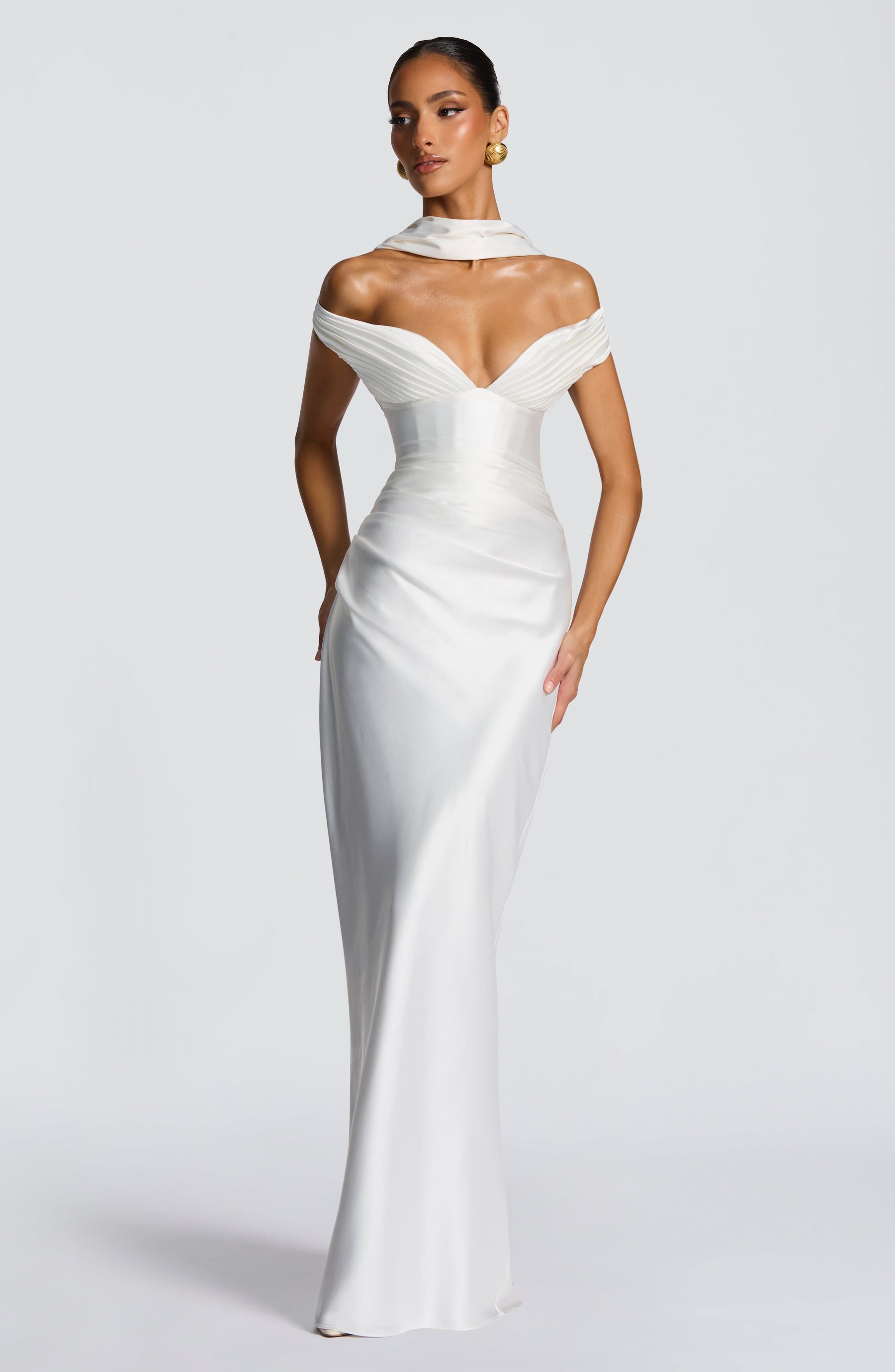 Aurelia Maxi Dress - Ivory M.T