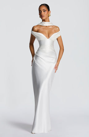 Aurelia Maxi Dress - Ivory M.T