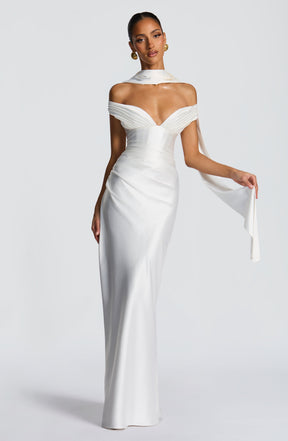 Aurelia Maxi Dress - Ivory M.T