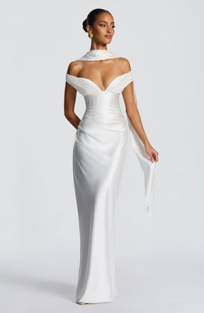 Aurelia Maxi Dress - Ivory M.T