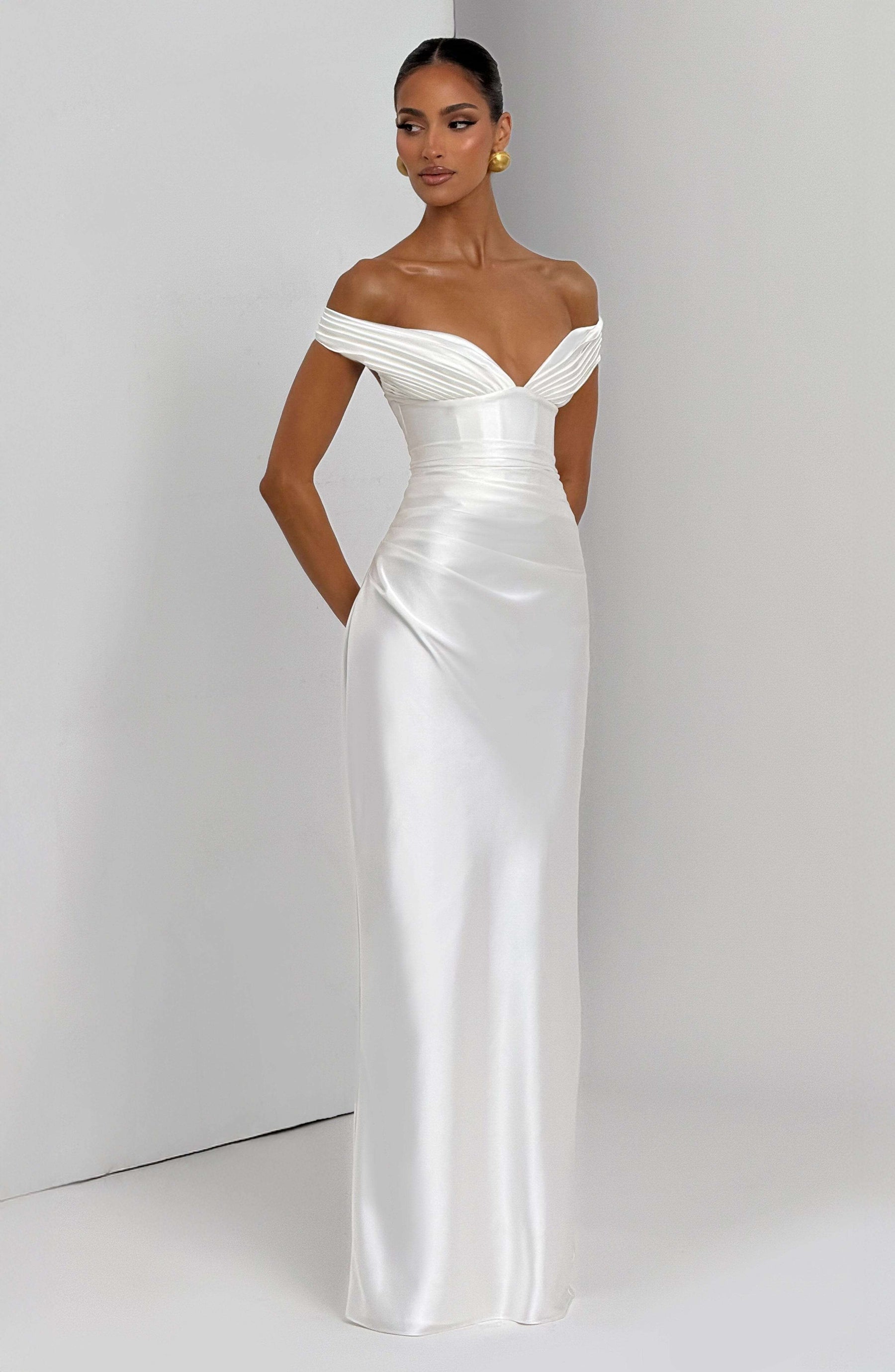 Aurelia Maxi Dress - Ivory M.T