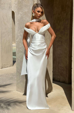 Aurelia Maxi Dress - Ivory M.T
