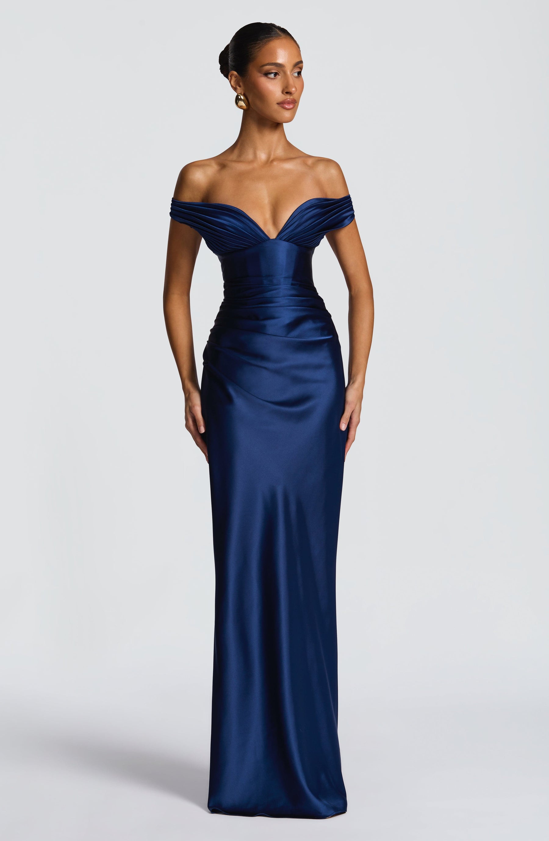 Aurelia Maxi Dress - Navy M.T