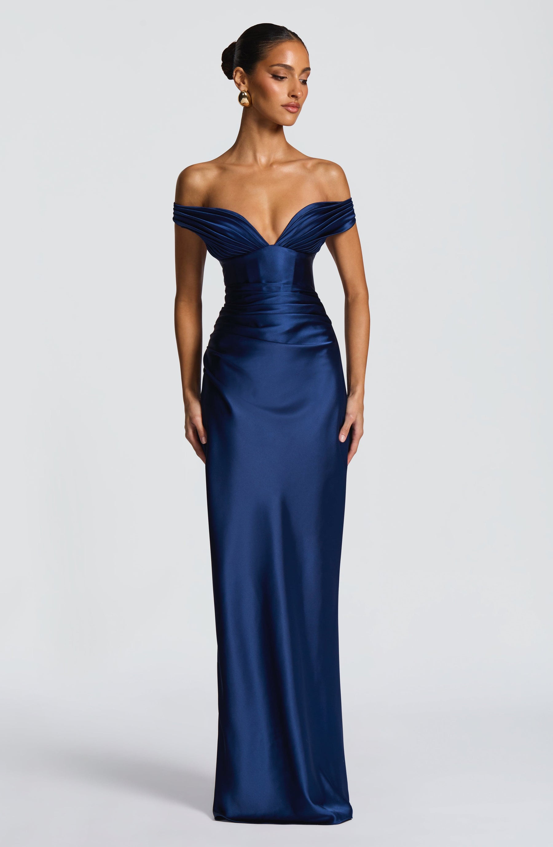 Aurelia Maxi Dress - Navy M.T