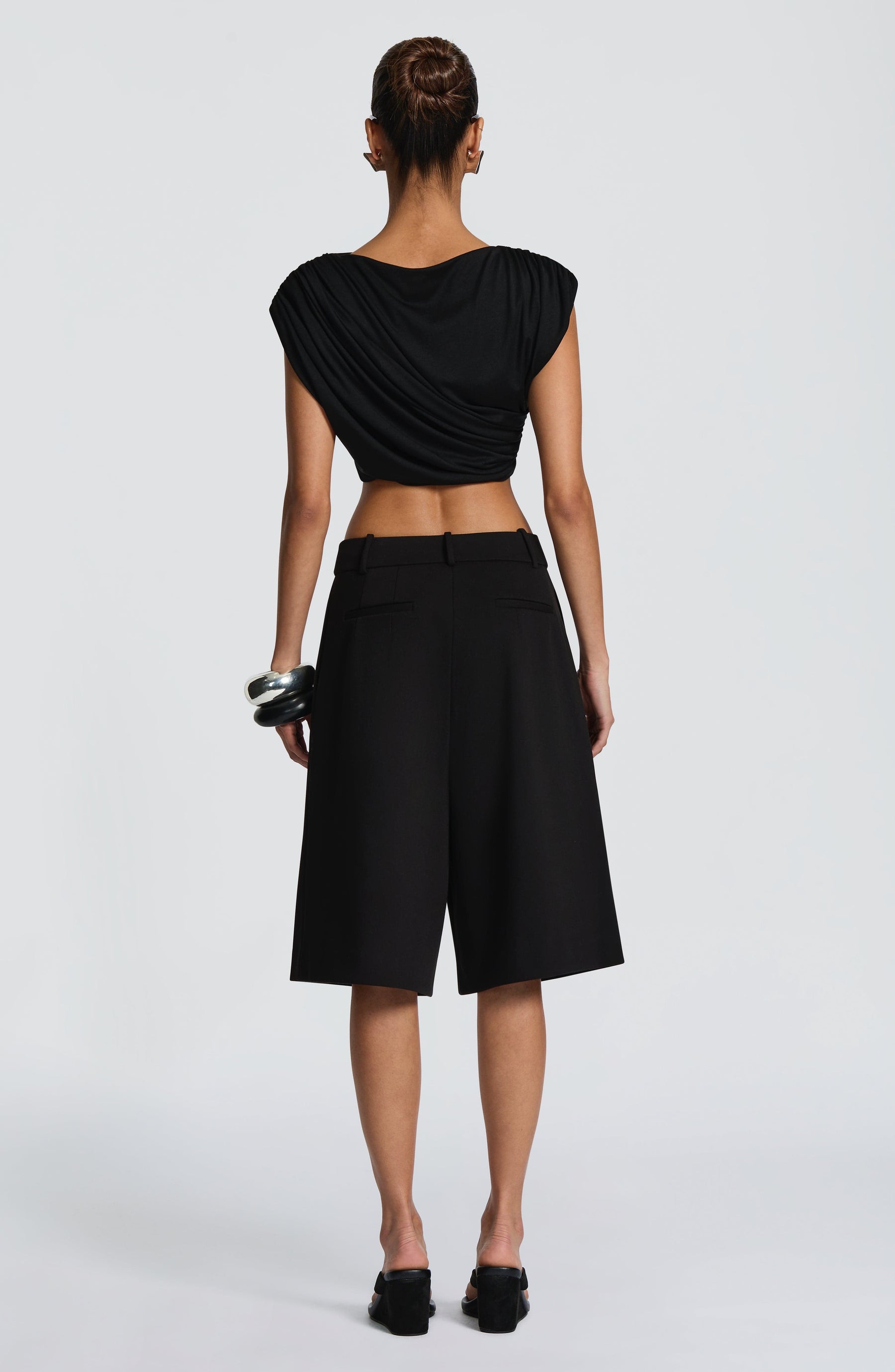Ausra Bermuda Shorts - Black S.M