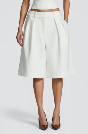 Ausra Bermuda Shorts - Ivory S.M