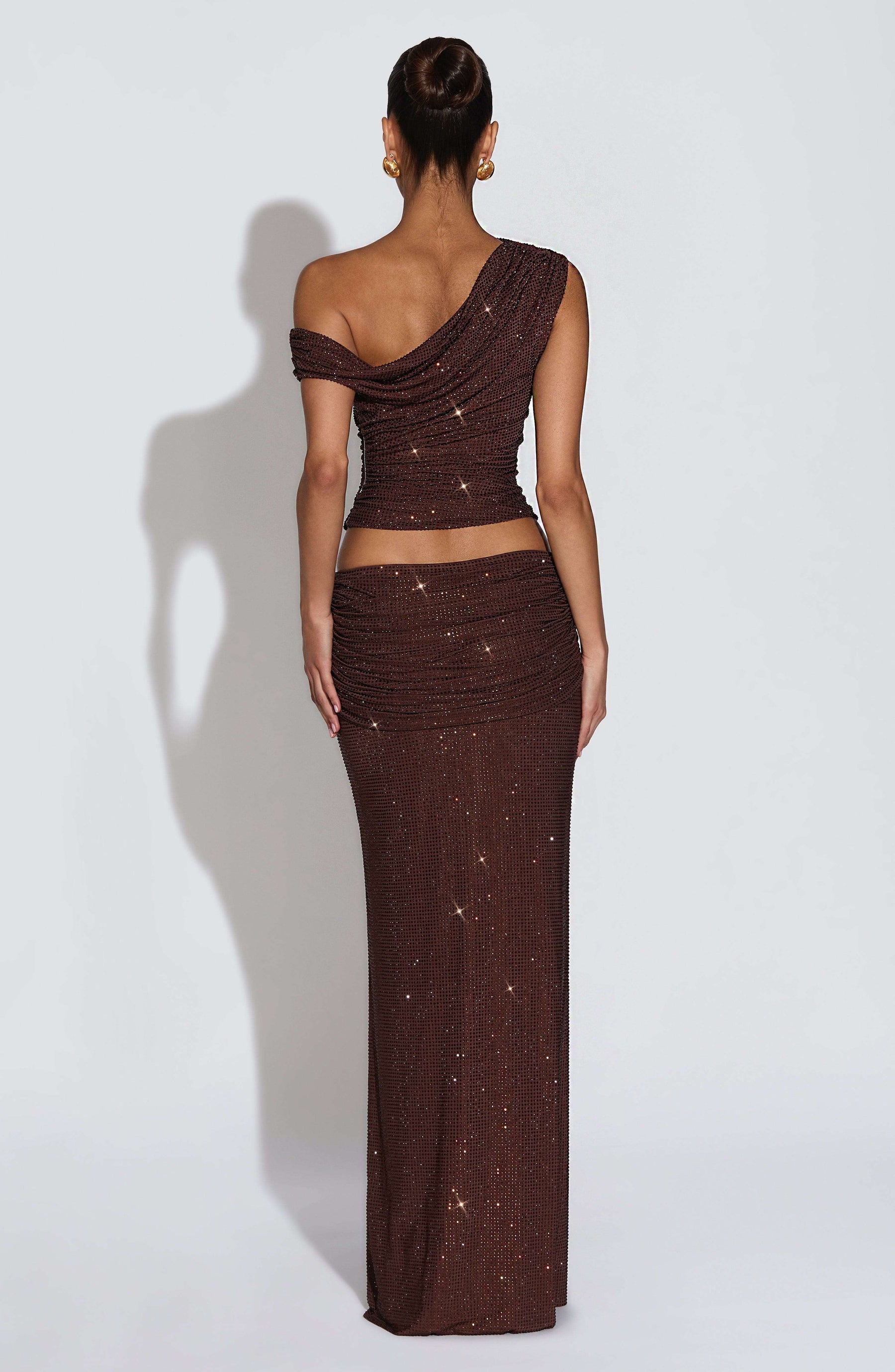 Aveda Top - Plum Brown T.X