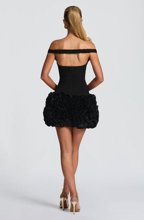 Aveta Mini Dress - Black R.F
