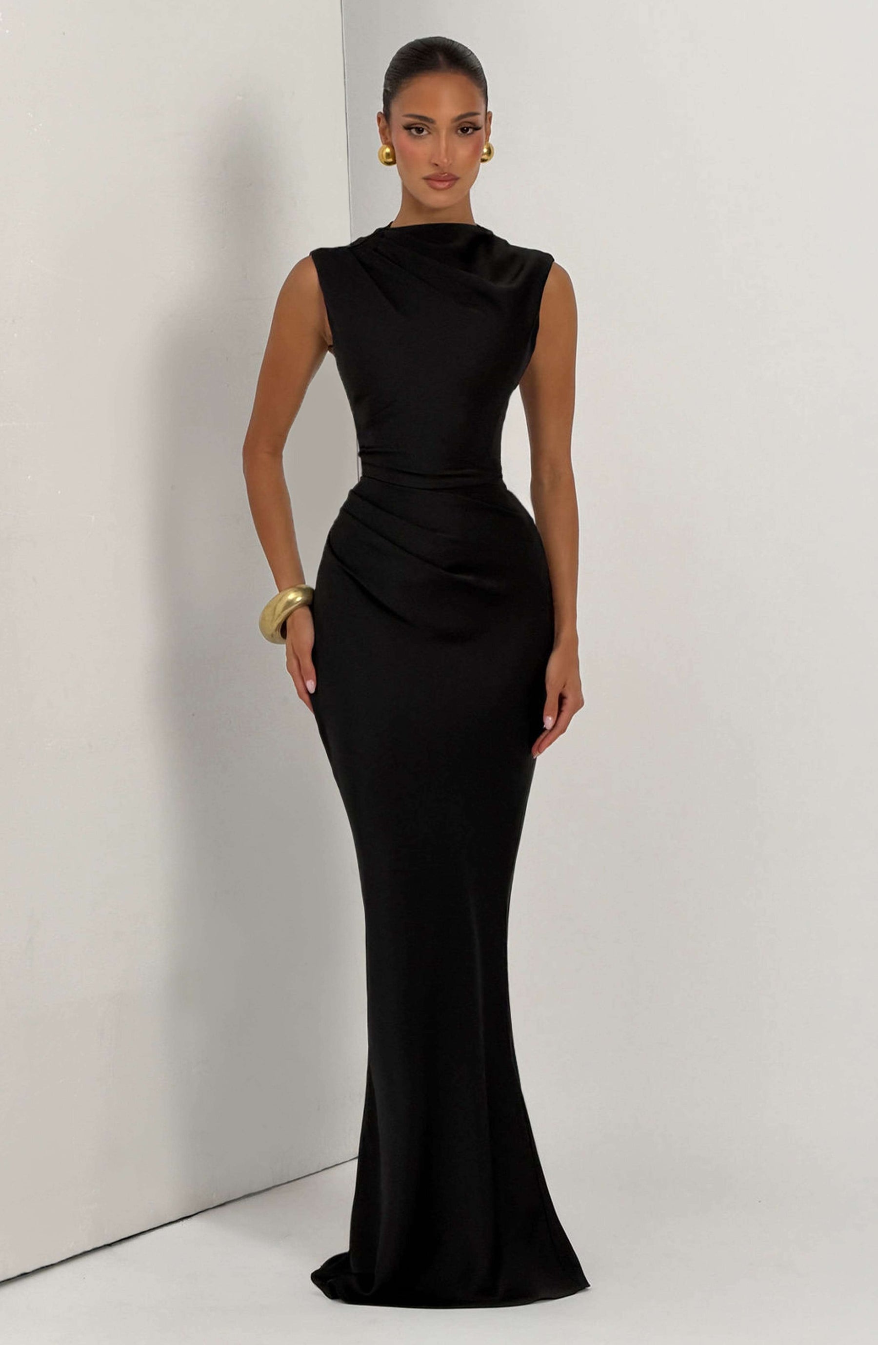 Avielle Maxi Dress - Black M.T