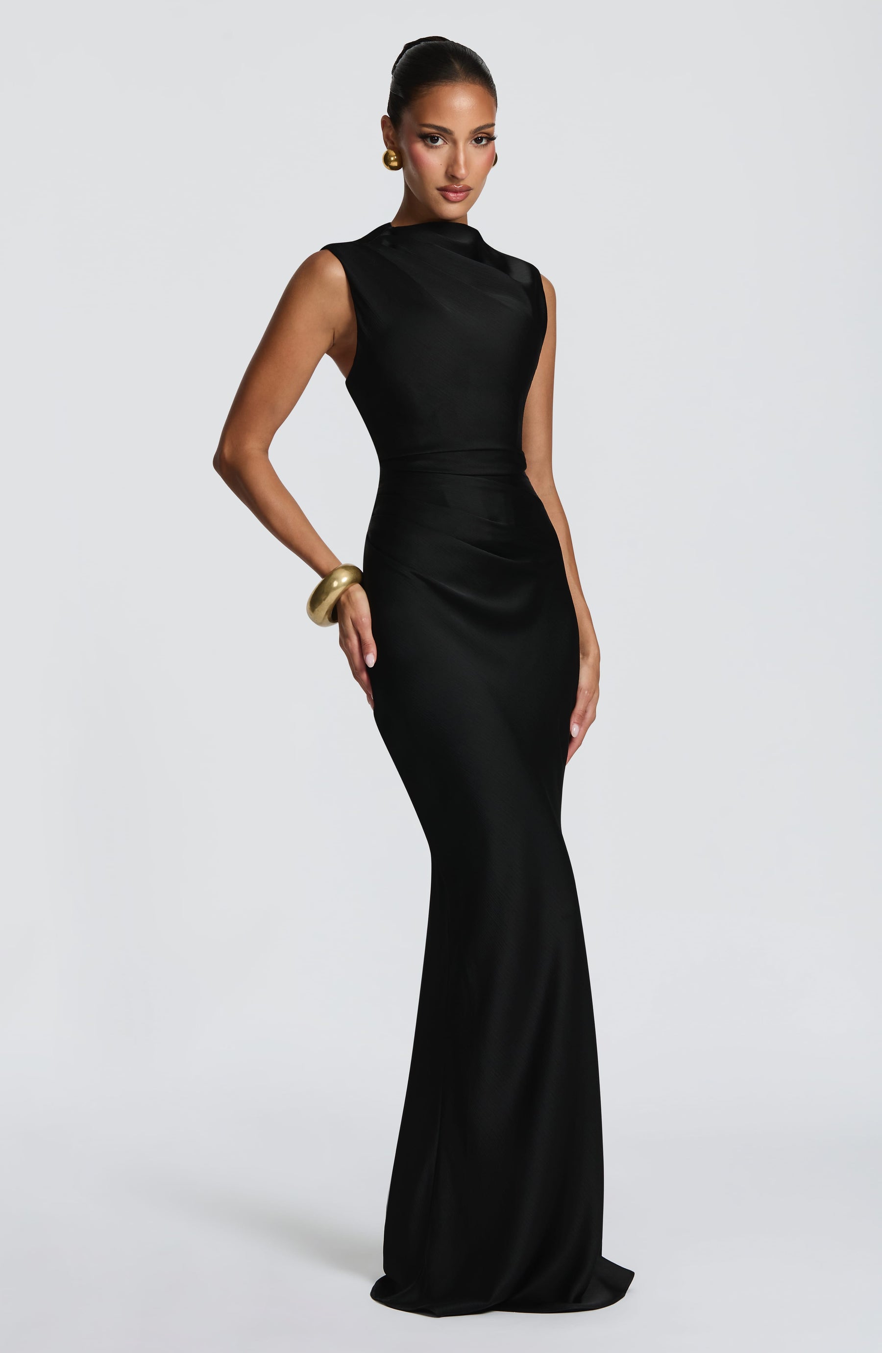 Avielle Maxi Dress - Black M.T