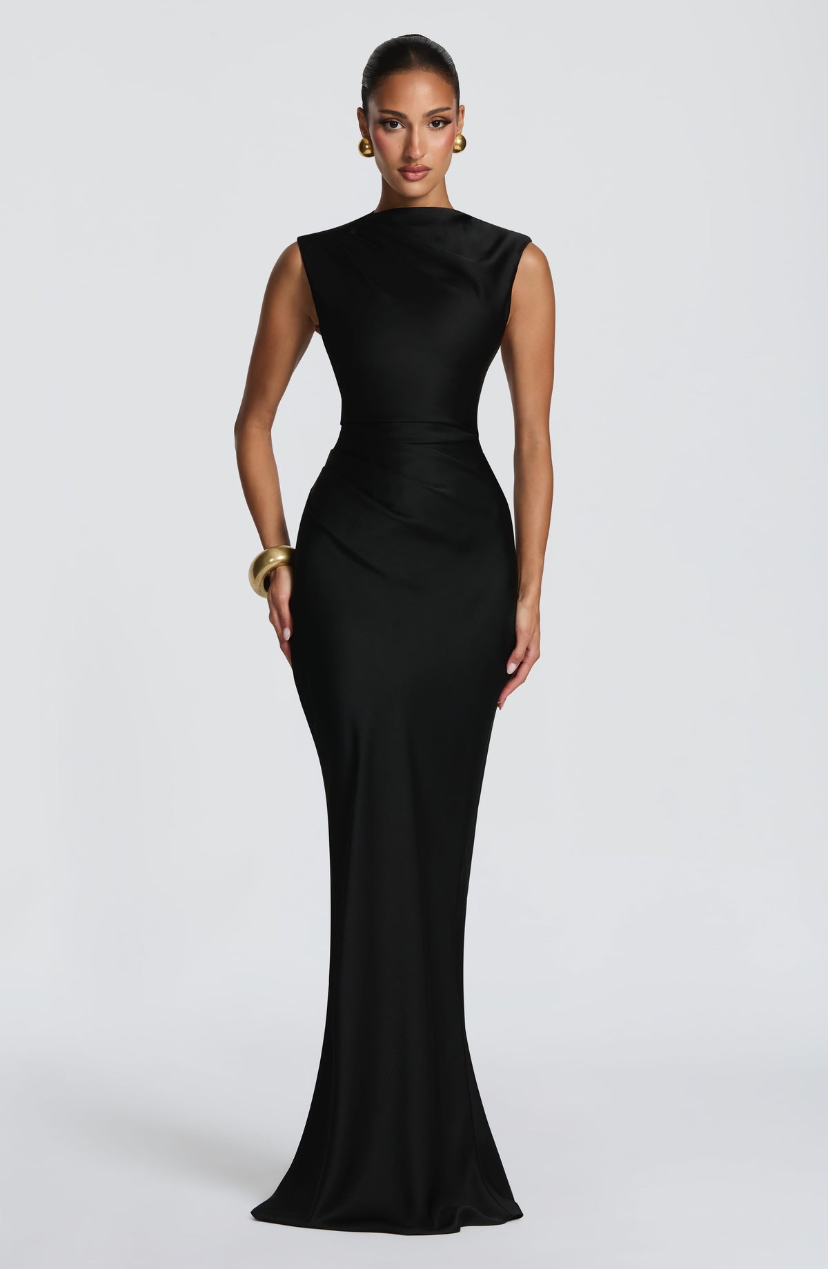 Avielle Maxi Dress - Black M.T