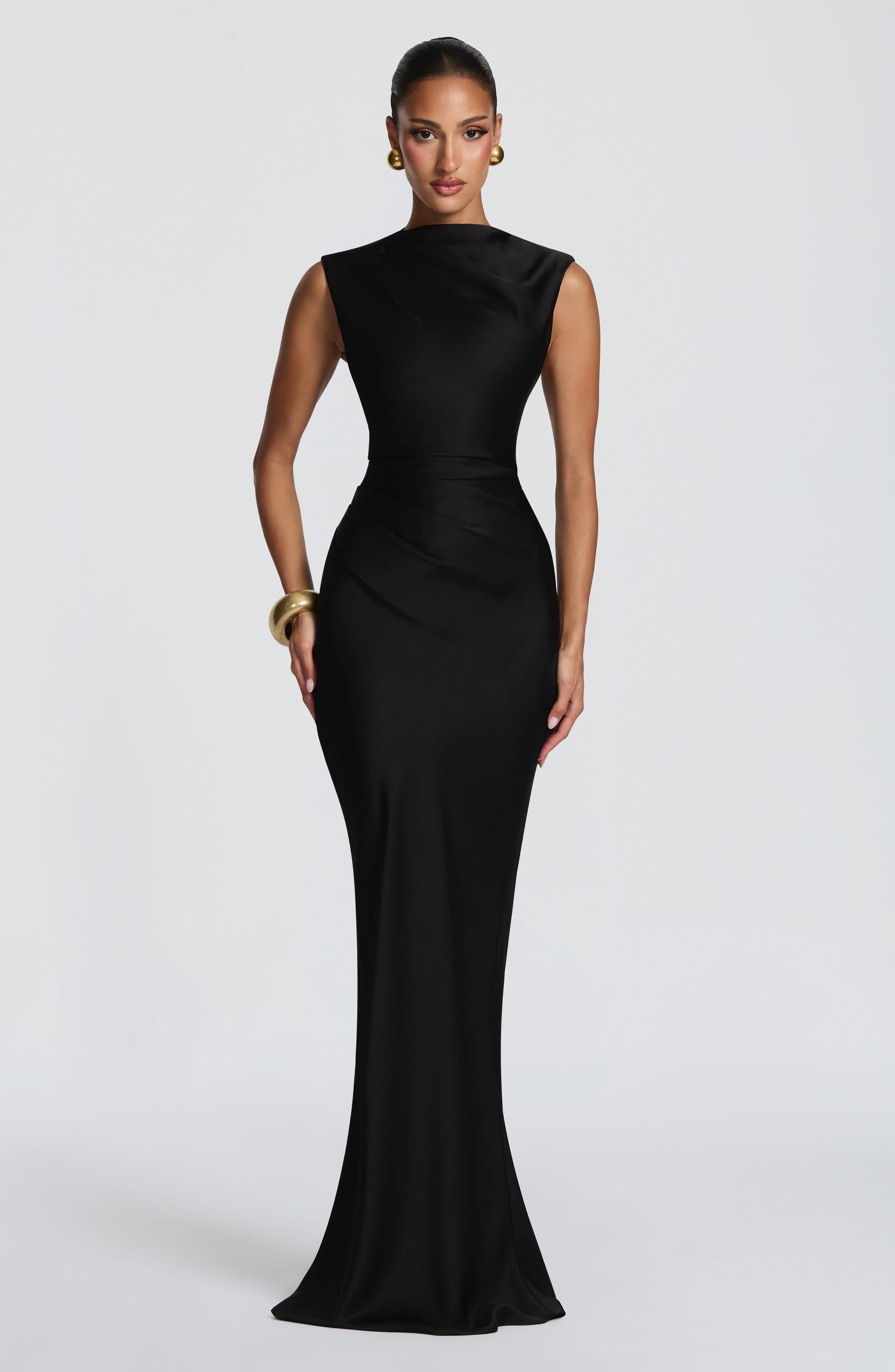 Avielle Maxi Dress - Black M.T
