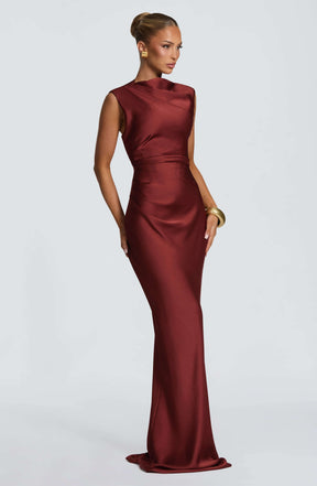Avielle Maxi Dress - Deep Rust M.T
