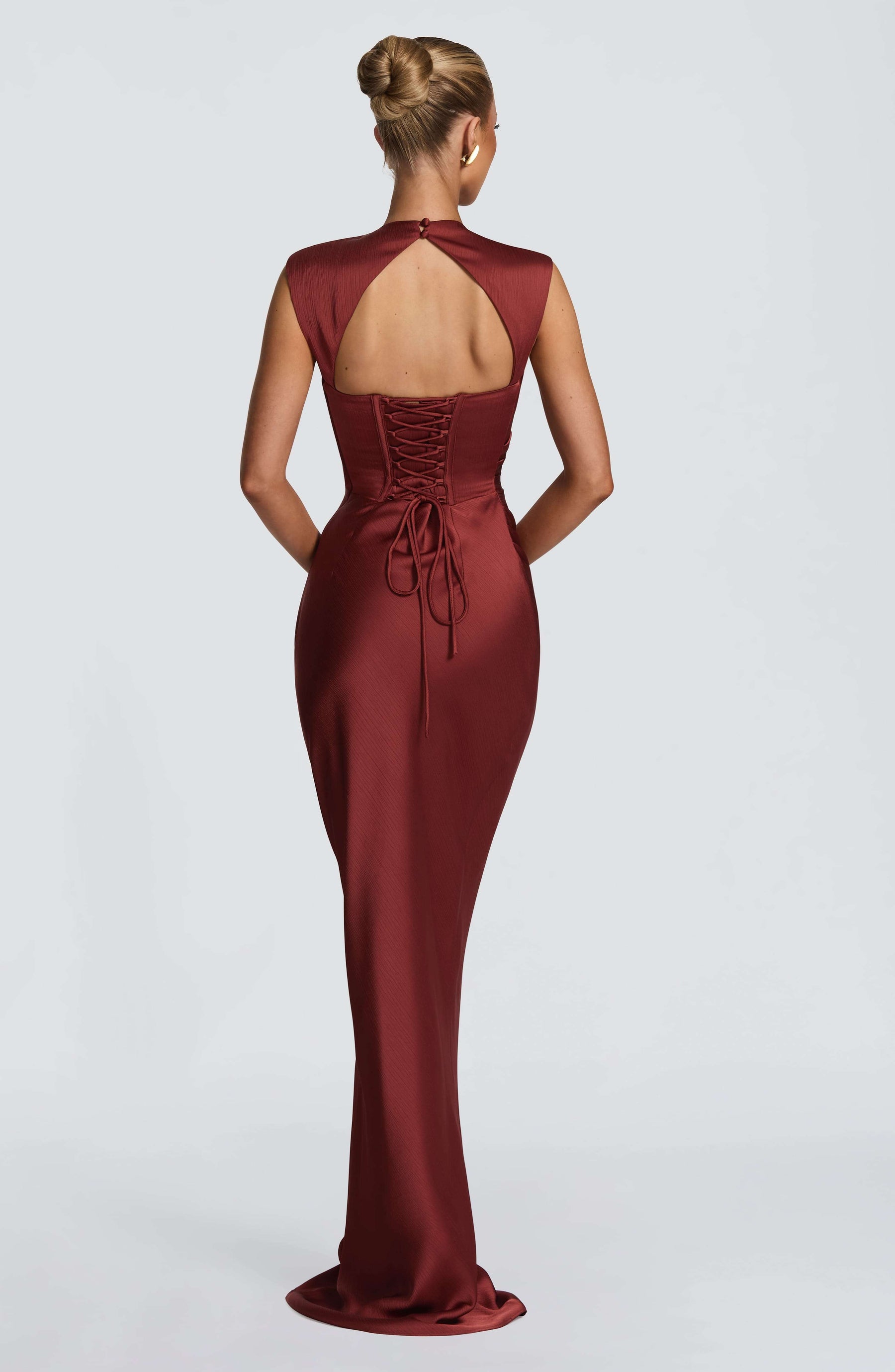 Avielle Maxi Dress - Deep Rust M.T