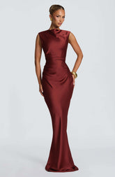 Avielle Maxi Dress - Deep Rust M.T