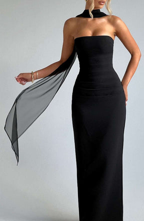 Ayla Scarf - Black R.F