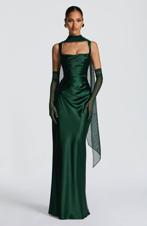 Ayla Scarf - Emerald R.F