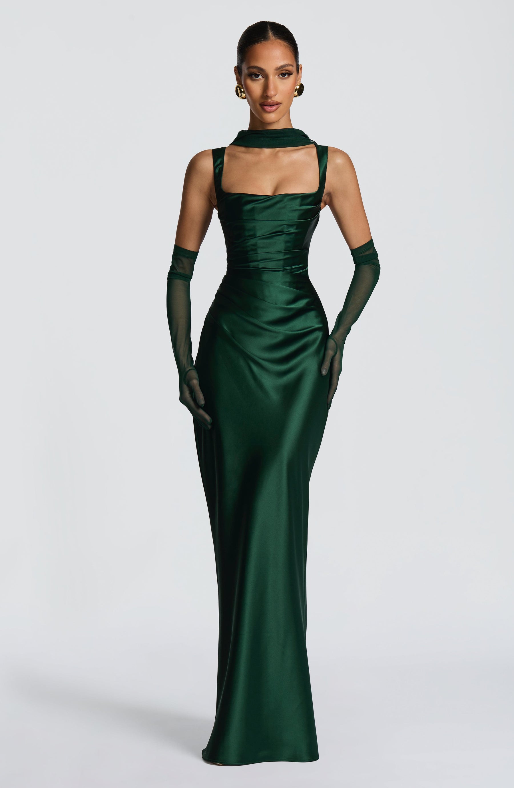 Ayla Scarf - Emerald R.F