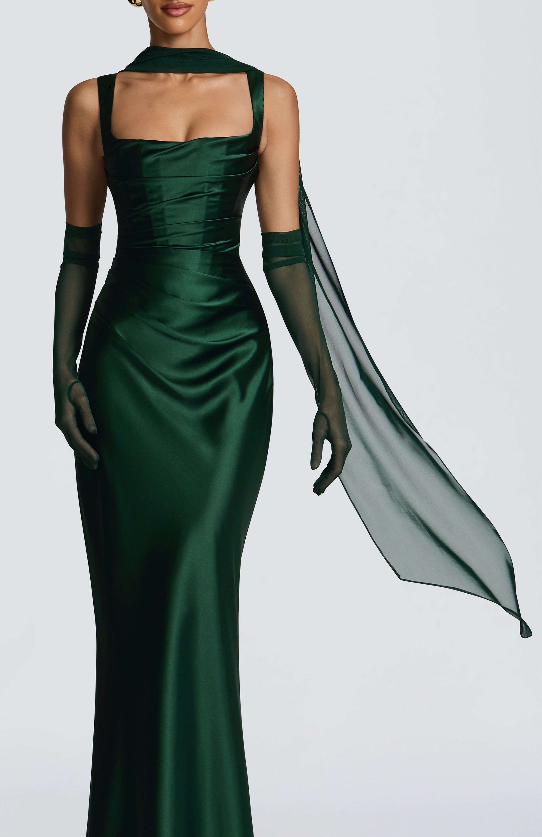 Ayla Scarf - Emerald R.F