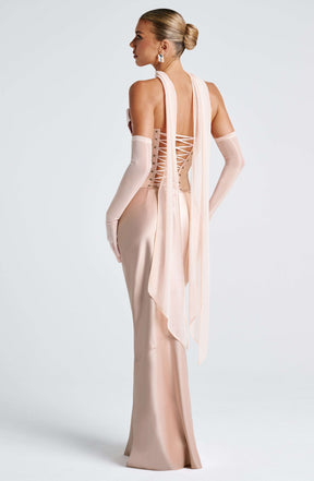 Ayla Scarf - Soft Peach R.F