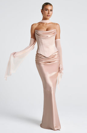 Ayla Scarf - Soft Peach R.F