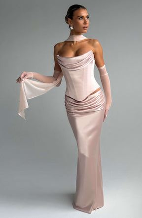 Ayla Scarf - Soft Peach R.F