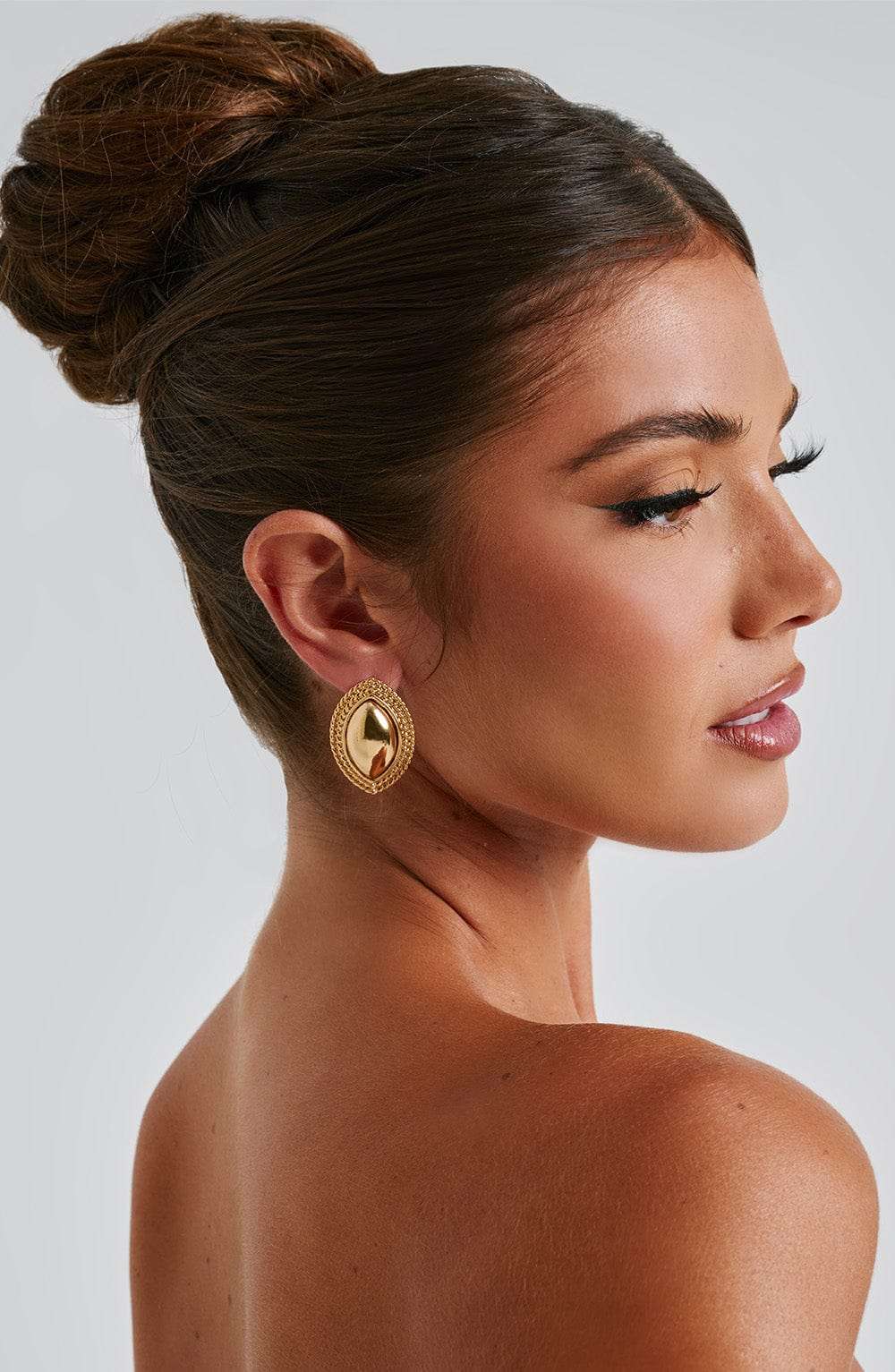Azra Earrings - Gold T.I