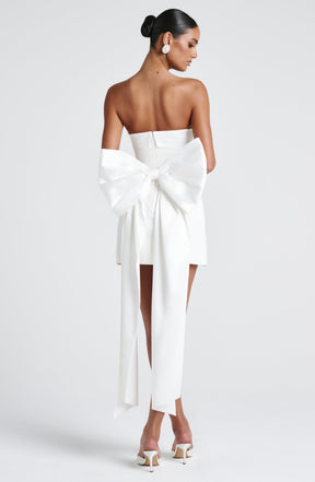 Barbara Mini Dress - Ivory M.T