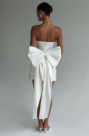Barbara Mini Dress - Ivory M.T