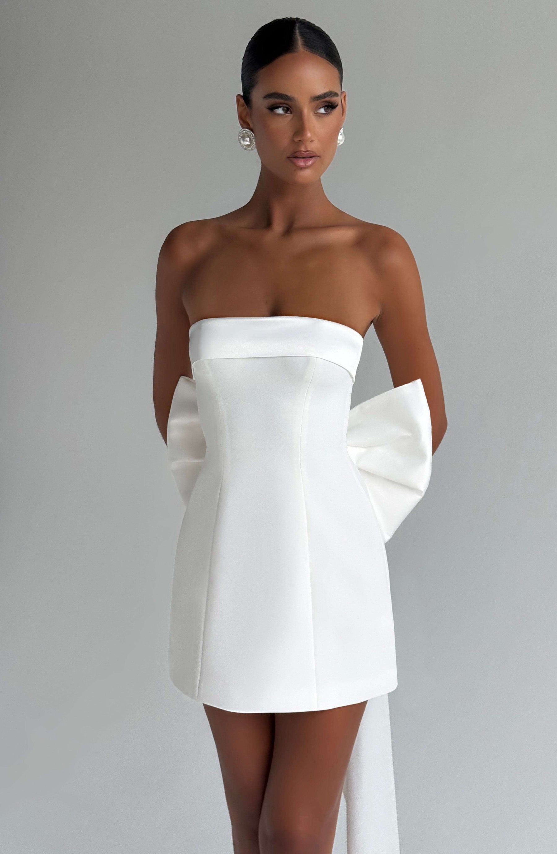 Barbara Mini Dress - Ivory M.T