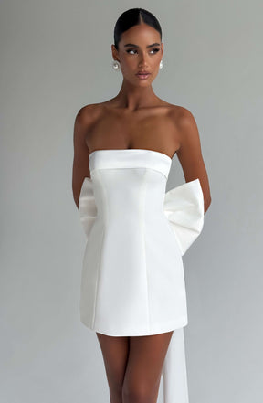 Barbara Mini Dress - Ivory M.T