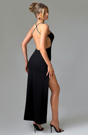 Beatrix Maxi Dress - Black DIA