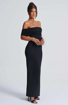 Belinda Maxi Dress - Black DIA
