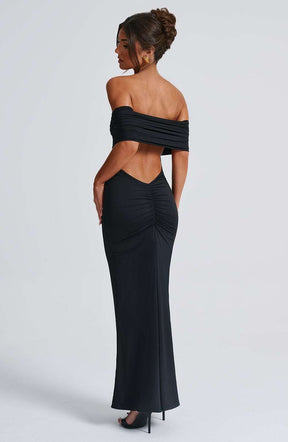 Belinda Maxi Dress - Black DIA