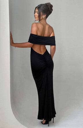 Belinda Maxi Dress - Black DIA