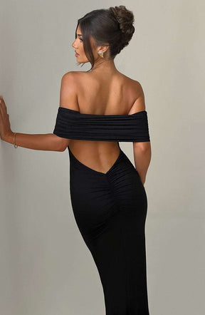 Belinda Maxi Dress - Black DIA